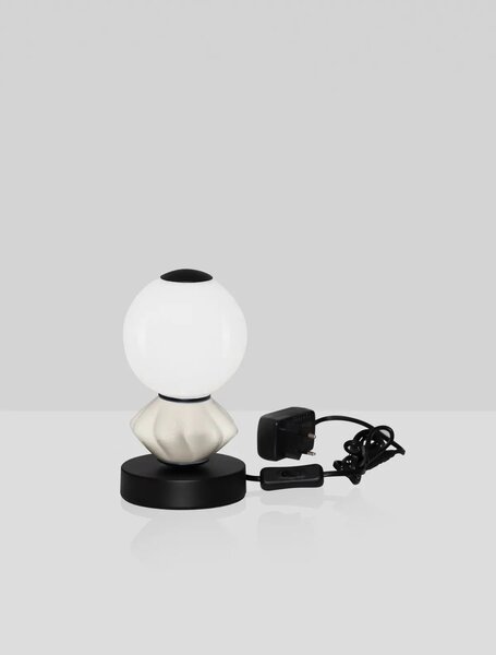 Designová stolní lampa Pallina A – Šedá