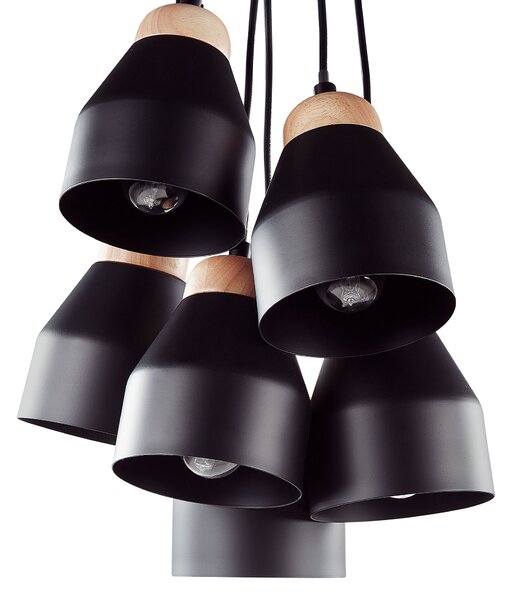 Závěsná lampa CESTOS Kov Černá