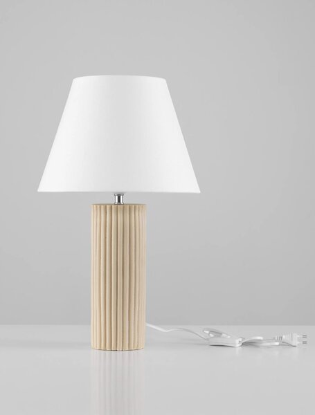 Designová stolní lampa Bacco – Hnědá