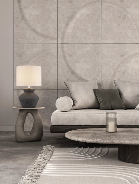 Designová stolní lampa Plumage – Hnědá