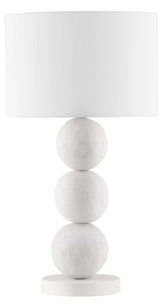 Moderní stolní lampa Chamois – Hnědá
