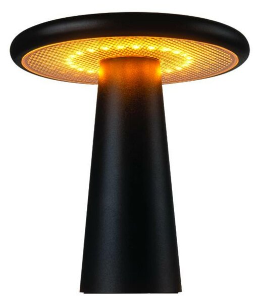 ACA Lighting LED venkovní stolní svítidlo na baterie 2W 190lm MAX 335st. CCT 2.200-3.000K černá CRI80 IP65 LG8001