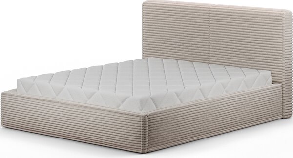 Eltap Čalouněná postel Pesillo s úložným prostorem Materiál a barva potahu: Modullo 03 - světle šedá, Rozměr: 140x200