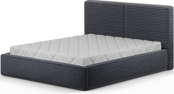 Eltap Čalouněná postel Pesillo s úložným prostorem Materiál a barva potahu: Modullo 03 - světle šedá, Rozměr: 140x200
