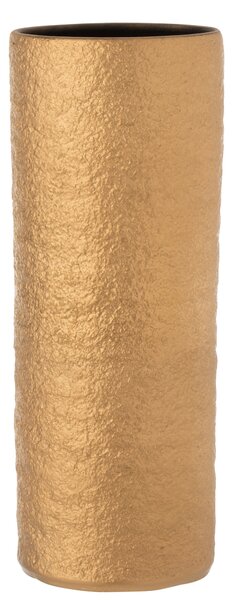 Zlatá keramická váza Gatsby L - Ø 15*40 cm - J-Line by Jolipa
