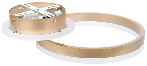 LED stropní lampa GLYDE Kov Zlatá