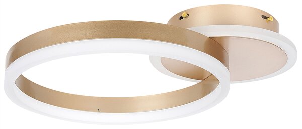 LED stropní lampa GLYDE Kov Zlatá