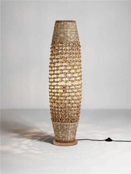 Designová stojací lampa Anada – Hnědá