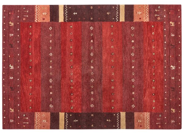 Koberec SINANLI Vícebarevná 160 x 230 cm Gabbeh Vlna