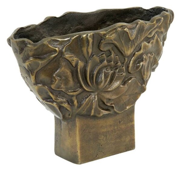 Bronzová antik kovová váza Palesa antique bronze L - 34*13*24 cm - Light & Living