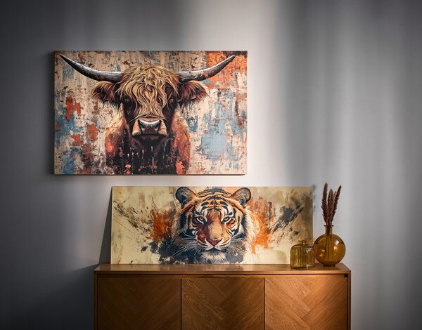 MALBA NA PLÁTNĚ, zvířata, 80/120 cm Euroart - Obrazy na plátně