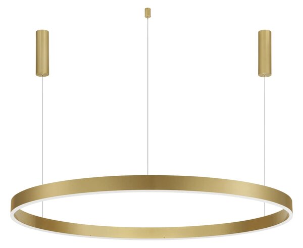 LED lustr Motif 120 zlaté stmívatelné – Zlatá