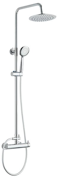 Kuchinox Nortes, nástěnný sprchový sloup s baterií, chromová, LAV-PKN_00OB