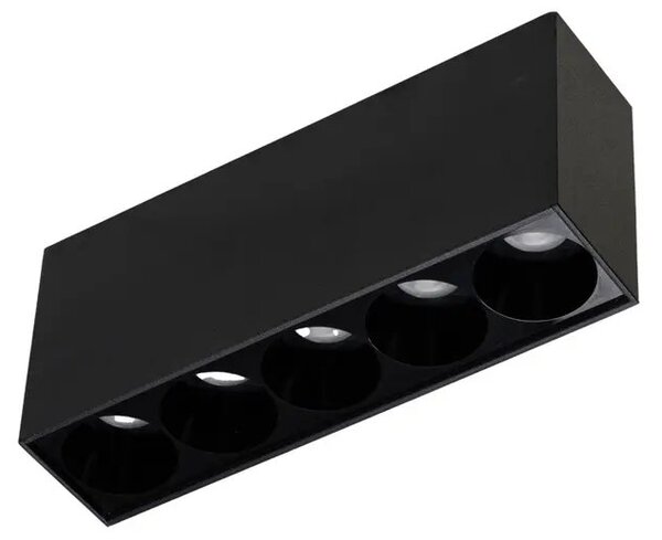 Minimalistické podhledové svítidlo Tetris 13 5W CCT černá