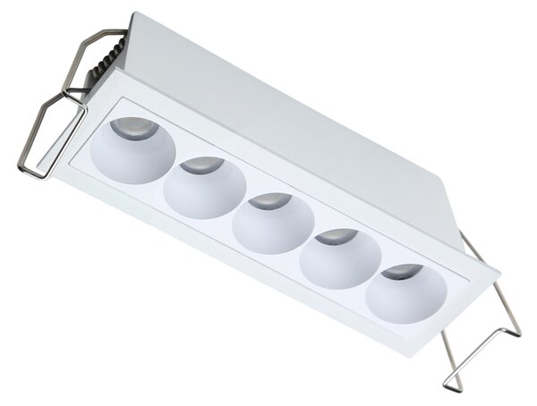 Minimalistické podhledové svítidlo do sádrokartonu Tetris 14 10W CCT bílé – Bílá