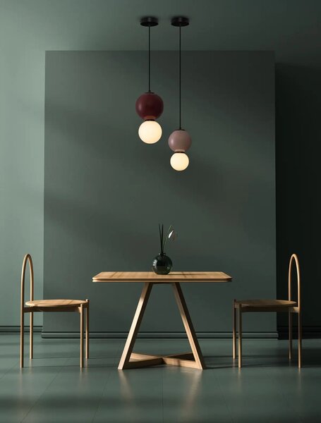 Designový lustr Noesis 15 Kávová – Hnědá
