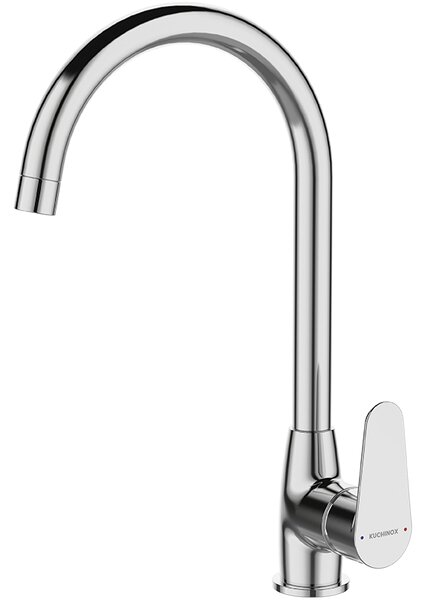 Kuchinox Fresno, vysoká dřezová baterie s ramenem ve tvaru-U, chromová, LAV-BQF_068D
