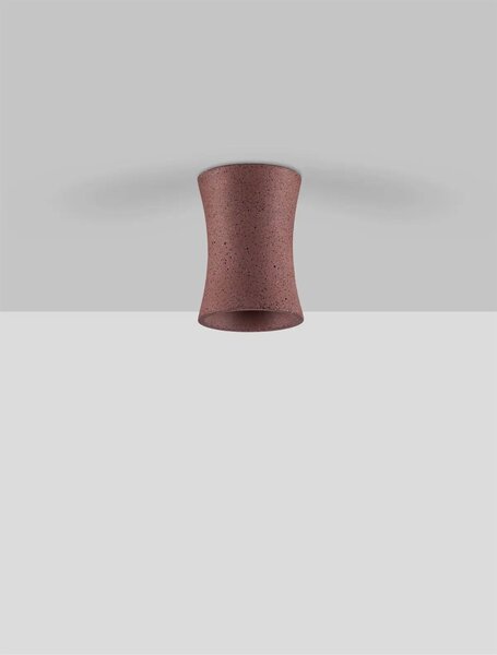 Designové Stropní svítidlo Pelia Červená