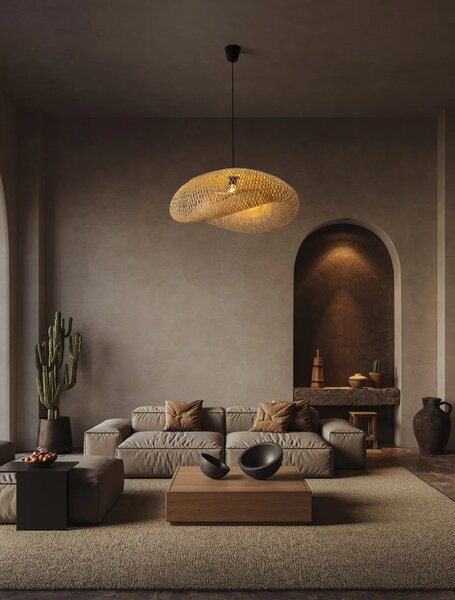 Designový lustr Adaline 62 – Hnědá