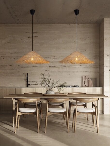 Designový lustr Alua – Hnědá