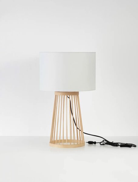 Designová stolní lampa Lois – Hnědá