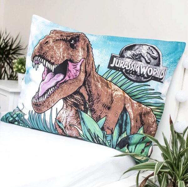 Svítící bavlněné povlečení JURASSIC WORLD ROAR barevné Rozměr povlečení: 70 x 90 cm | 140 x 200 cm