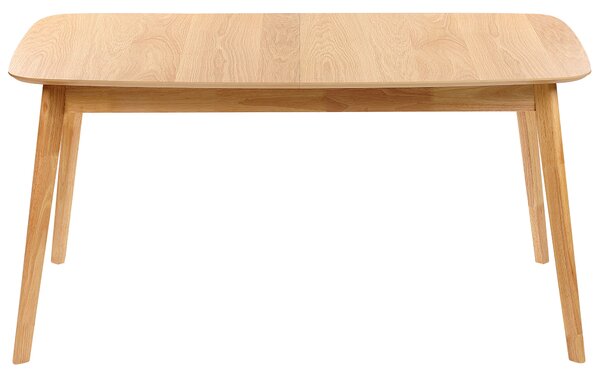 Rozkládací jídelní stůl MADOX Světlý dub 150/190 cm 90 cm
