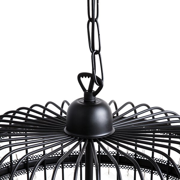 Závěsná lampa CELON Kov Černá