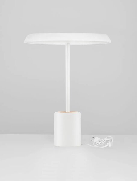 Moderní stolní lampa Ophelia Bílá