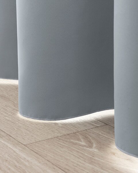 Zatemňovací závěs na řasicí pásce holubičí šedá 140 x 280 cm 1 ks