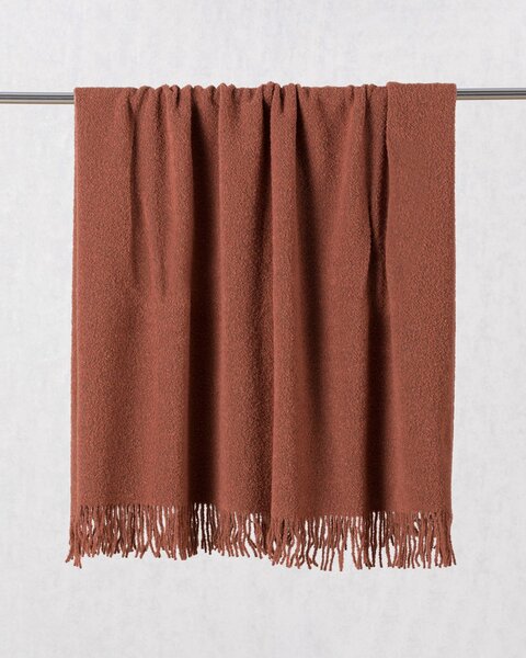 Pléd Boucle 140x200cm cinnamon