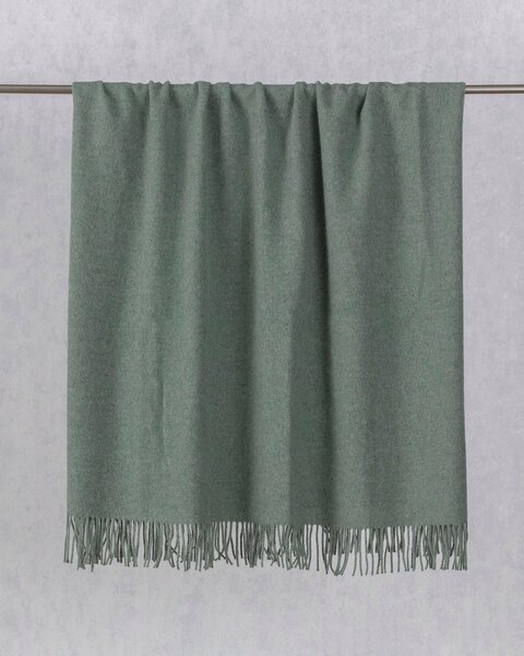 Pléd Zelandia 140x200cm melange smoke green