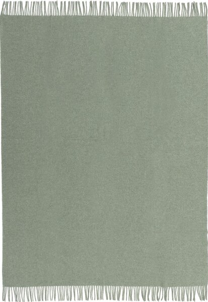 Pléd Zelandia 140x200cm melange smoke green