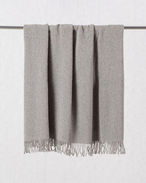 Pléd Boucle 140x200cm silver grey