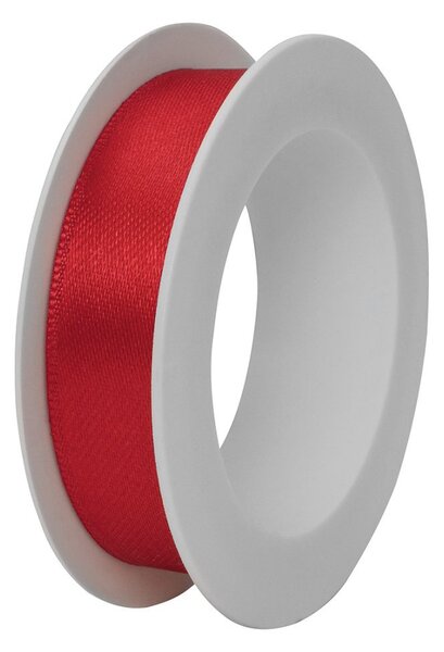 Stuha taftová červená 15 mm x 3 m (3,30 Kč/m)
