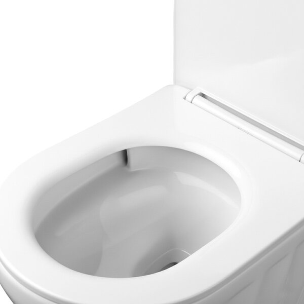 Sada: Závěsná WC mísa + Umyvadlo na desku Rea Duo White