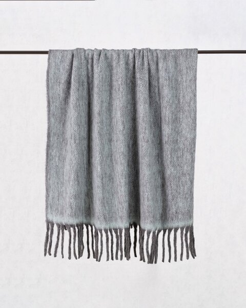 Pléd Cozy 130x170cm grey-mint
