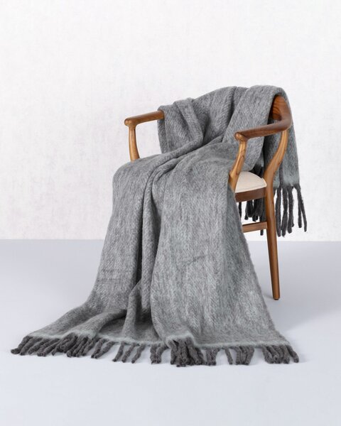 Pléd Cozy 130x170cm grey-mint