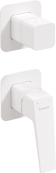 Deante Blur, podomítková sprchová baterie, bílá matná, DEA-BQL_A44P