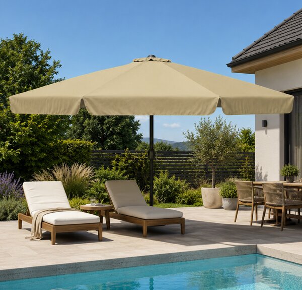 Zahradní slunečník Linder Exclusiv MC2012B 400 cm Beige