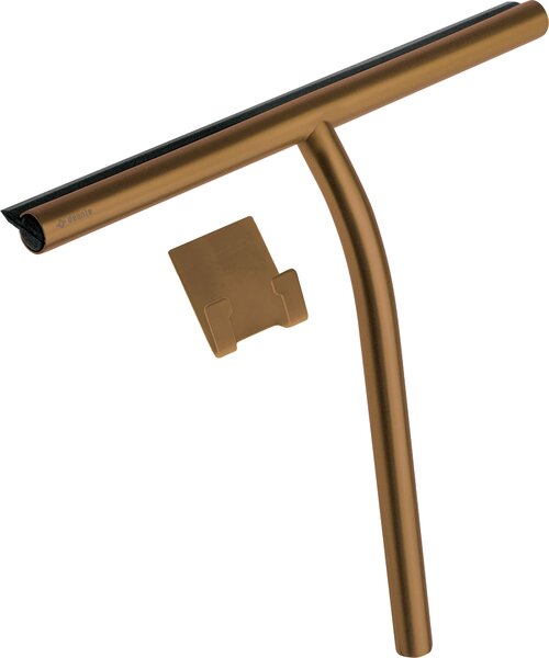 Deante Silia, stěrka na sklo s věšákem, broušený bronz, DEA-ADI_C31K
