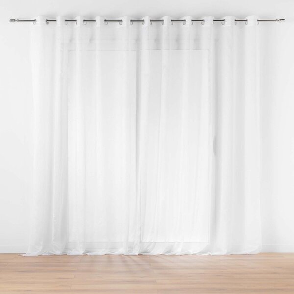 Bílá voálová záclona 400x240 cm Lissea – douceur d'intérieur