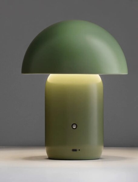 Designová stojací lampa Pois Zelená