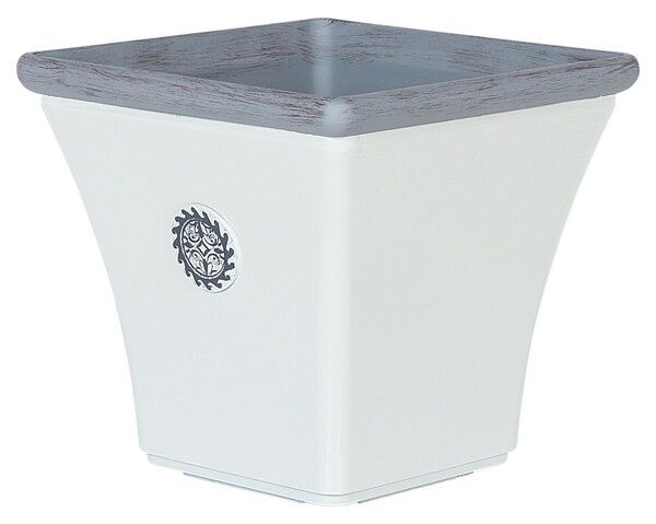 Květináč ELATEIA 37 cm Bílá