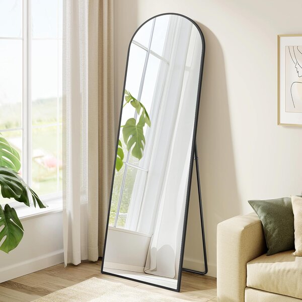 SONGMICS Volně stojící zrcadlo Bleer 150 cm černé V