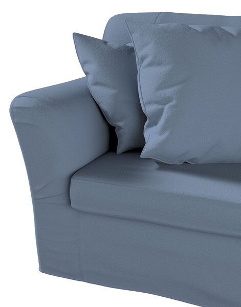 Potah na pohovku IKEA Tomelilla 2-místná nerozkládací barva modrá látka pletený vzor