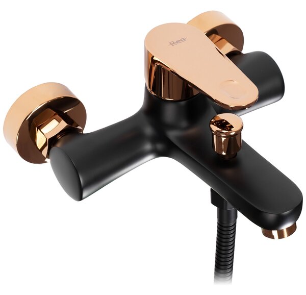 Vanová baterie REA Mild Black Rose Gold