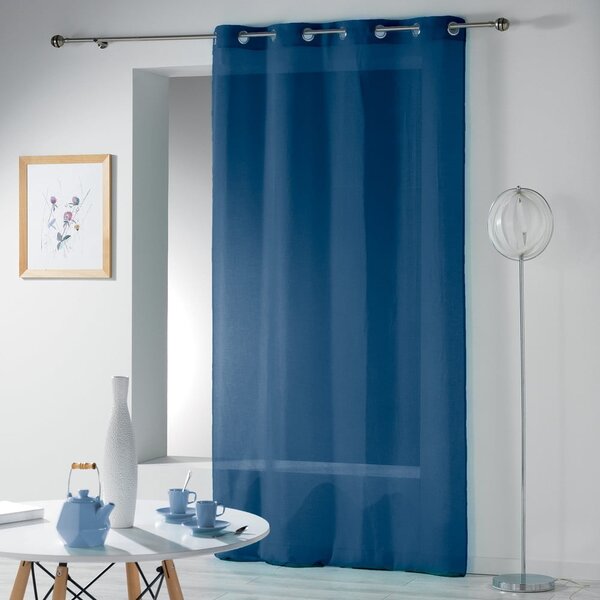 Tmavě modrá záclona 140x280 cm Telma – douceur d'intérieur