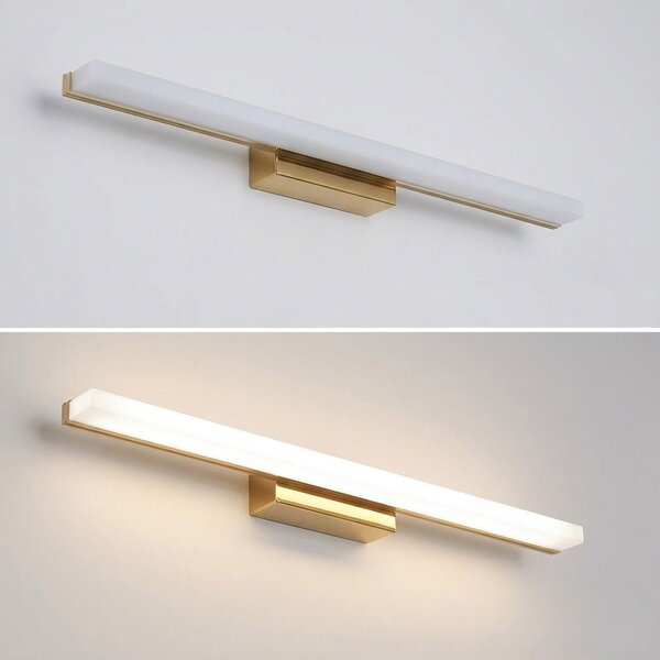 Toolight Rea, Nástěnné svítidlo LED 40CM APP1848-1W GOLD, OSW-66360