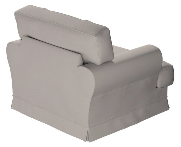 Potah na křeslo IKEA Ekeskog barva béžová látka pletený vzor